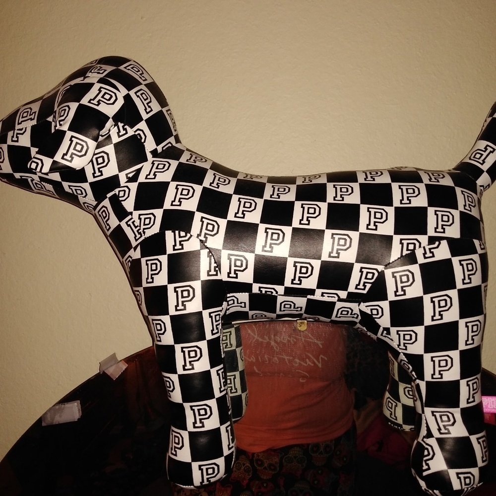 PINK;  VICTORIA SECRET STUFFED DOGS